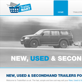 Web Design for Trailer Mart